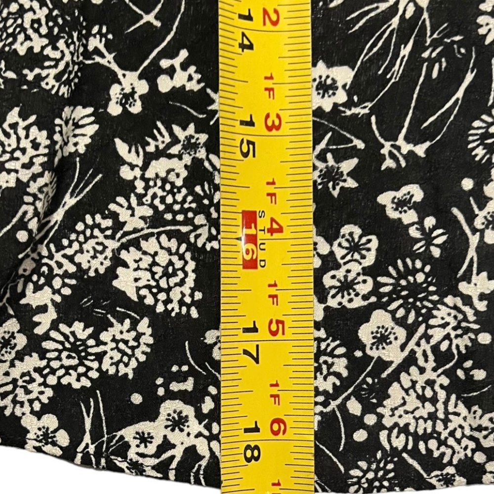 Intimately Free People Black Kora Floral Printed Woven Cami Tank Adjust Straps - Picture 6 of 12